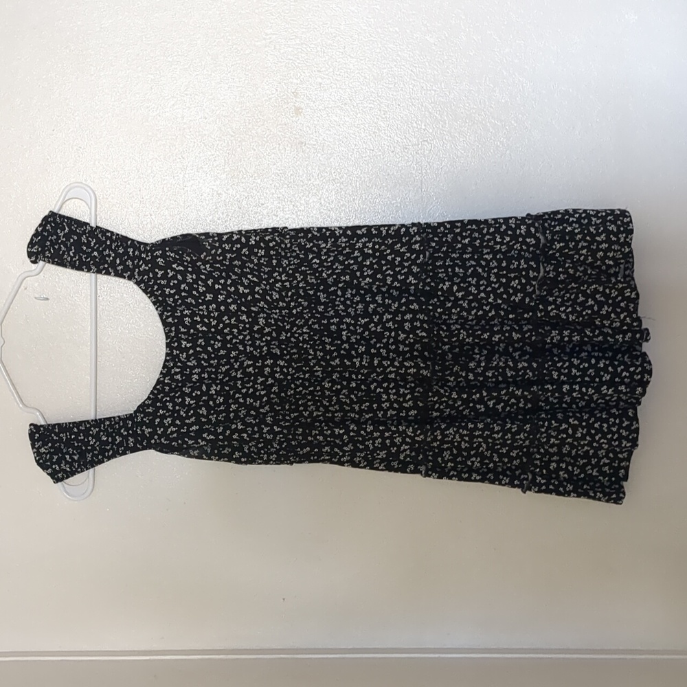 Black and white print summer dress